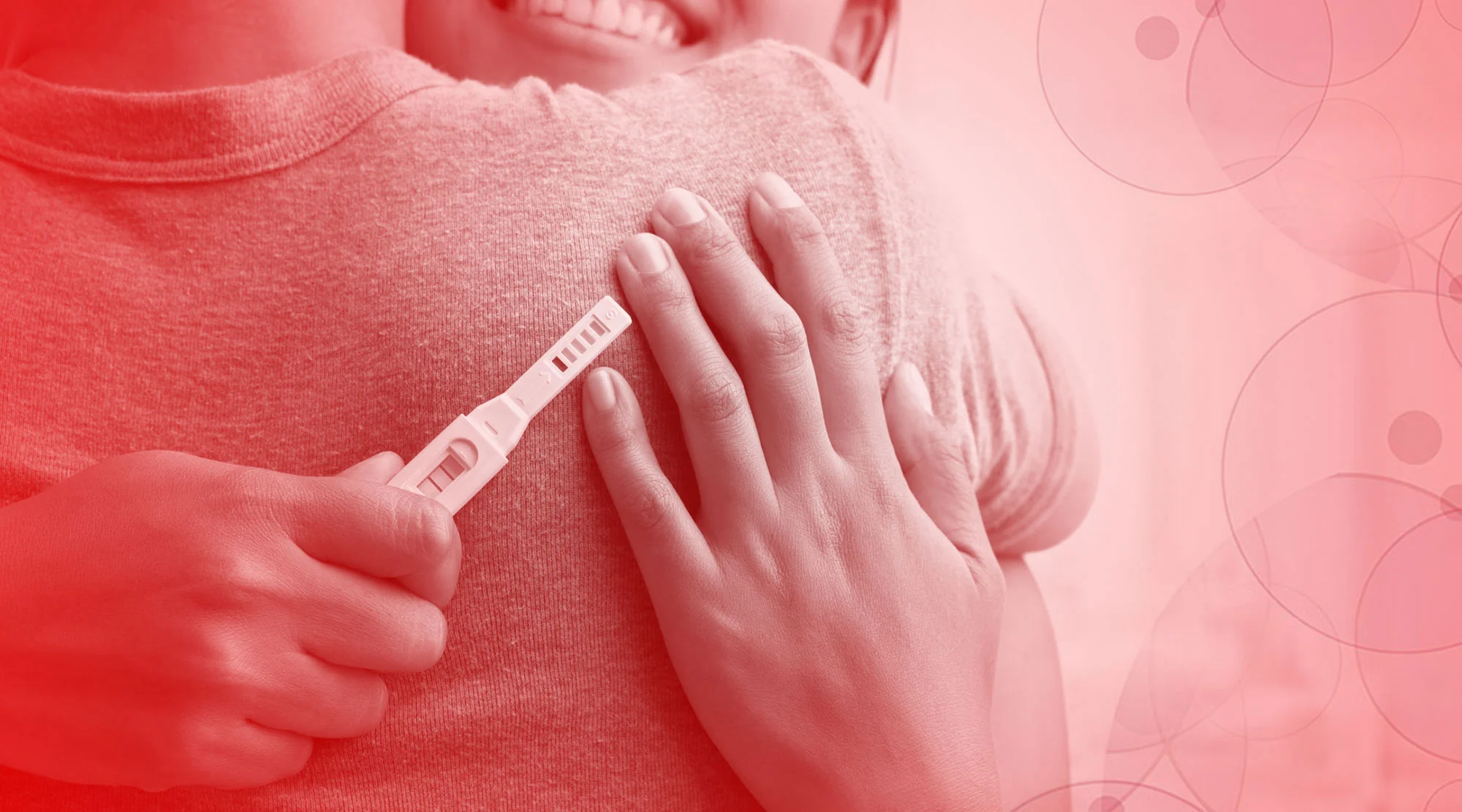 Pareja logra el embarazo